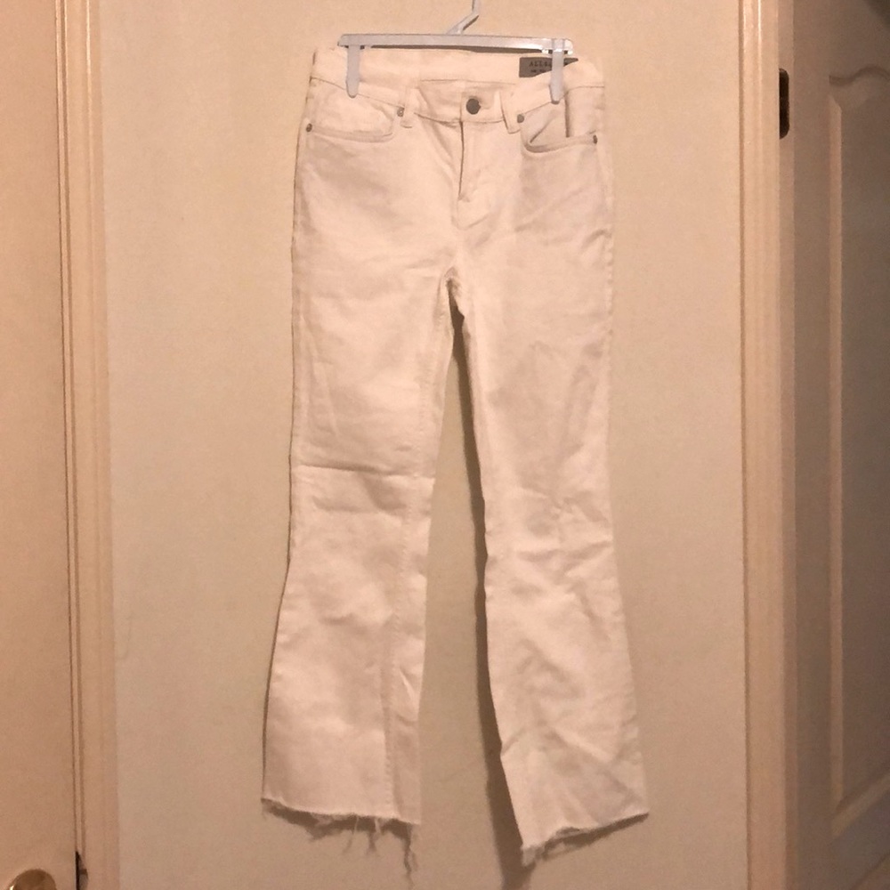 Allsaints white skinny jeans
